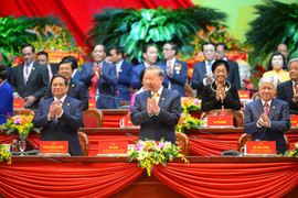 Toàn cảnh phiên khai mạc Đại hội đại biểu toàn quốc MTTQ Việt Nam lần thứ X