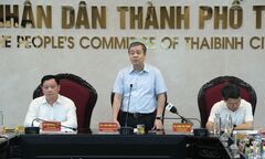 Thái Bình: Không để khó khăn, vướng mắc cản trở đến tiến độ các dự án trọng điểm