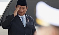 Tân Tổng thống Indonesia nhậm chức