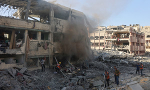 Quân đội Israel 'đốt trường học' ở Gaza