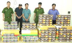 Triệt phá đường dây buôn bán pháo từ nước ngoài về Nghệ An