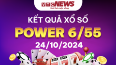Vietlott 24/10 - Kết quả xổ số Vietlott hôm nay 24/10/2024 - Xổ số Power 6/55 