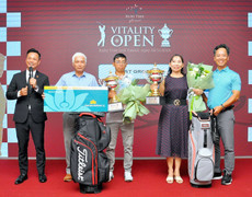 Giải Vitality Golf Tournament 2024 tổ chức thành công tại Ruby Tree Golf Resort