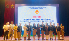5 học sinh trường Newton vào đội tuyển thi quốc gia của Hà Nội