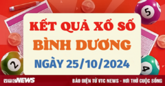 XSBD 25/10 - Kết quả xổ số Bình Dương hôm nay 25/10/2024 - XSBD thứ Sáu
