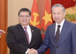 Tổng Bí thư Tô Lâm tiếp Chủ tịch Hạ viện Malaysia