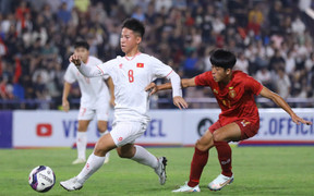 Trực tiếp bóng đá U17 Việt Nam 2-0 U17 Myanmar: Gia Bảo ghi bàn
