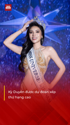 Chưa nhập cuộc, Kỳ Duyên đã được dự đoán xếp thứ hạng cao tại Miss Universe
