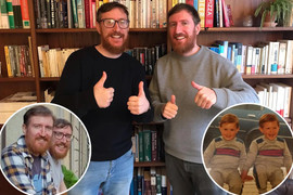 Cặp anh em sinh đôi giống hệt nhau nói được 26 ngôn ngữ