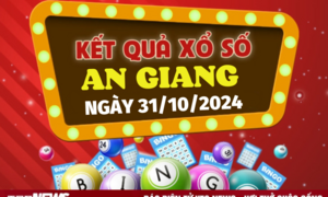 XSAG 31/10 - Kết quả xổ số An Giang hôm nay 31/10/2024 - XSAG thứ Năm