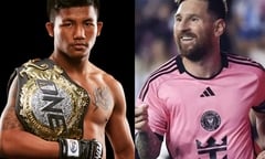 Võ sĩ ‘Người sắt’ Thái Lan muốn dạy Muay Thái cho Messi