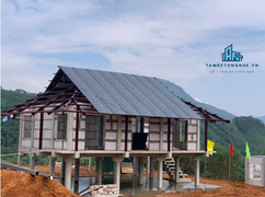 Nhà lắp ghép tấm bê tông nhẹ - giải pháp xây dựng hiện đại cho cuộc sống xanh