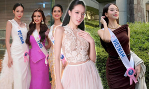 Đại diện Việt Nam thi Miss International 2024, Thanh Thủy đang thể hiện thế nào?