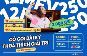 Đại tiệc data, tối đa quyền lợi từ các gói cước của MobiFone