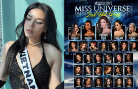 Giữ phong độ tốt, Kỳ Duyên vẫn 'mất hút' trong bảng dự đoán tại Miss Universe