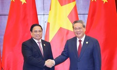 Thủ tướng Phạm Minh Chính hội đàm Thủ tướng Trung Quốc Lý Cường
