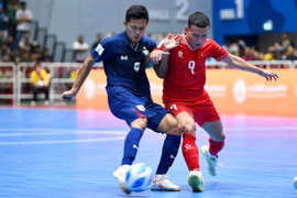 Trực tiếp bóng đá Việt Nam 5-4 Australia bán kết Futsal Đông Nam Á 2024