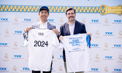 HLV Real Madrid đào tạo bóng đá cho 300 trẻ em khó khăn ở TP.HCM