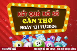 XSCT 13/11 - Kết quả xổ số Cần Thơ hôm nay 13/11/2024 - XSCT thứ Tư