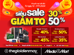 MediaMart Siêu sale đến 50%, cơ hội săn deal sốc độc quyền