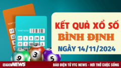 XSBDI 14/11 - Kết quả xổ số Bình Định hôm nay 14/11/2024 - XSBDI thứ Năm