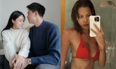 Sao Việt 15/11: 'Phú bà' show Chị đẹp tình tứ bên chồng, Minh Triệu gợi cảm