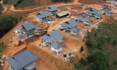Các hộ dân Làng Nủ bốc thăm vị trí nhà ở mới tại khu tái định cư