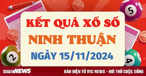 XSNT 15/11 - Kết quả xổ số Ninh Thuận hôm nay 15/11/2024 - XSNT thứ Sáu
