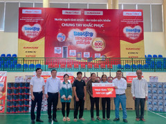 MediaMart hỗ trợ người dân khắc phục hậu quả sau bão Yagi