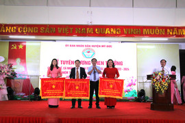 Huyện Mỹ Đức: Khen thưởng tập thể, cá nhân xuất sắc năm học 2023-2024