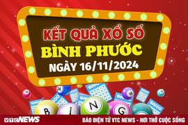 XSBP 16/11 - Kết quả xổ số Bình Phước hôm nay 16/11/2024 - XSBP thứ Bảy 