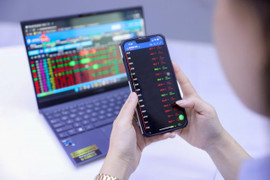 VN-Index mất mốc 1.220 điểm