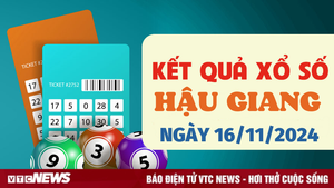 XSHG 16/11 - Kết quả xổ số Hậu Giang hôm nay 16/11/2024 - XSHG thứ Bảy