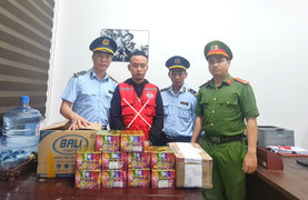 Lực lượng chức năng Nghệ An phát hiện đối tượng vận chuyển hơn 16kg pháo lậu