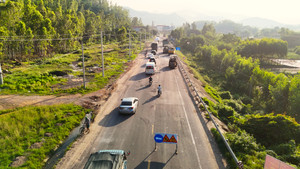 Sau phản ánh của Báo điện tử VTC News, quốc lộ 19 qua Bình Định được sửa chữa