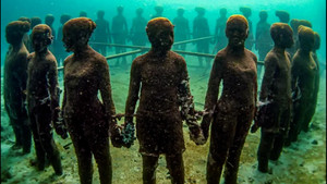 Độc đáo công viên điêu khắc ẩn sâu dưới lòng đại dương 