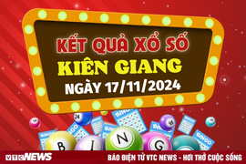 XSKG 17/11- Kết quả xổ số Kiên Giang hôm nay 17/11/2024 - XSKG Chủ Nhật
