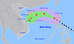 Bão Man-yi giật cấp 16, đổ bộ Biển Đông