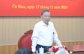 Tổng Bí thư: Cà Mau phải phấn đấu là hạt nhân phát triển của Vùng ĐBSCL