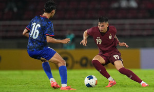 Đội tuyển Lào cầm hòa Thái Lan