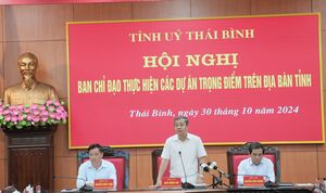 Thái Bình kỳ vọng cán đích giải ngân 100% vốn đầu tư công