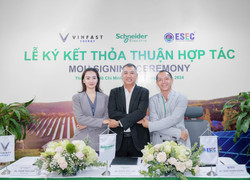 VinFast Energy, Schneider Electric và ESEC hợp tác trong quản lý năng lượng