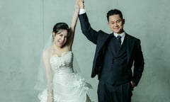 Ca sĩ Thái Trinh lần đầu công khai chồng kém 6 tuổi trong bộ ảnh cưới lãng mạn