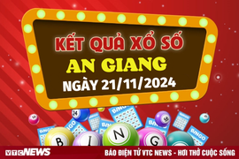 XSAG 21/11 - Kết quả xổ số An Giang hôm nay 21/11/2024 