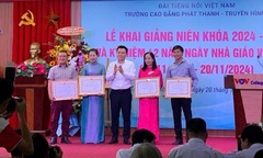 Trường Cao đẳng Phát thanh - Truyền hình II khai giảng niên khóa 2024 - 2026