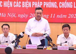 Ông Trần Sỹ Thanh làm Trưởng Ban Chỉ đạo phòng chống lãng phí Hà Nội