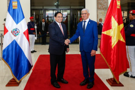 Thủ tướng hội kiến với Chủ tịch Thượng viện và Chủ tịch Hạ viện CH Dominica