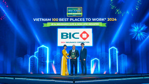 BIC - Top 1 Nơi làm việc tốt nhất ngành bảo hiểm Việt Nam khối doanh nghiệp lớn