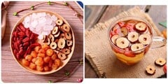 Uống nước táo đỏ, kỷ tử, long nhãn mỗi ngày có tốt?