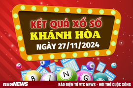 XSKH 27/11 - Trực tiếp kết quả xổ số Khánh Hòa hôm nay 27/11/2024 